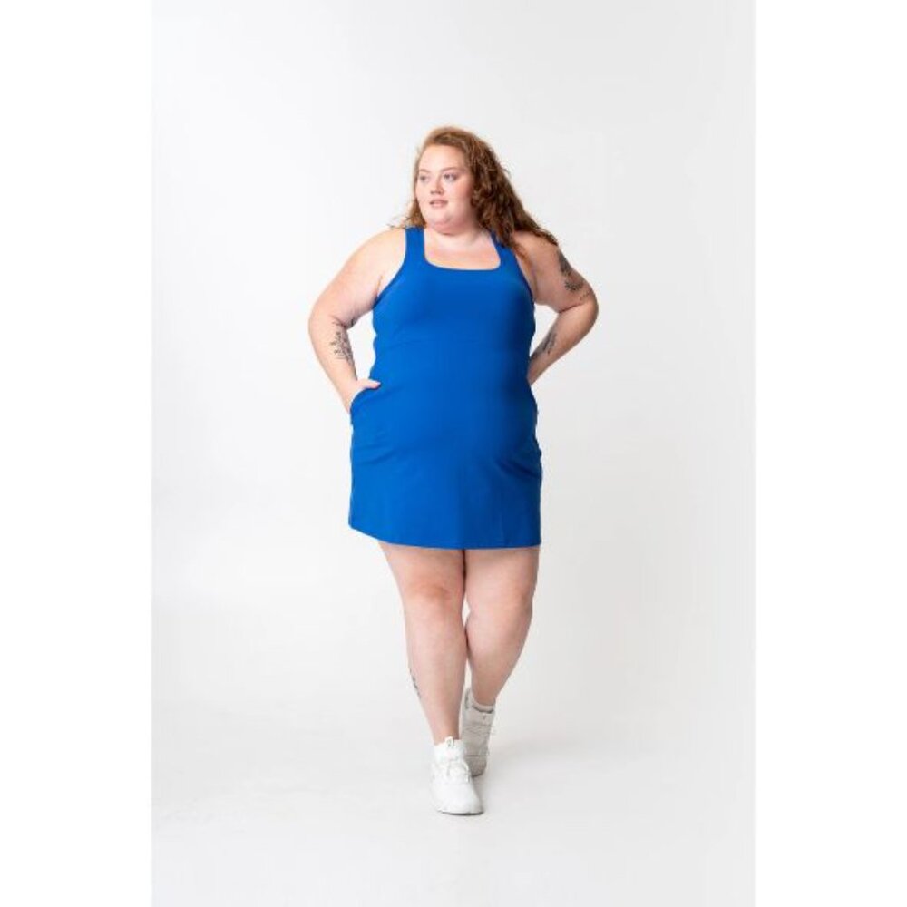 NWT Alder Apparel Large Neptune Adventure Performance Racerback Dress - Picture 9 of 15